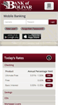 Mobile Screenshot of bankofbolivarmo.com